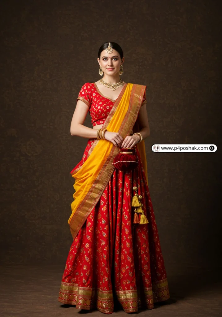 half saree