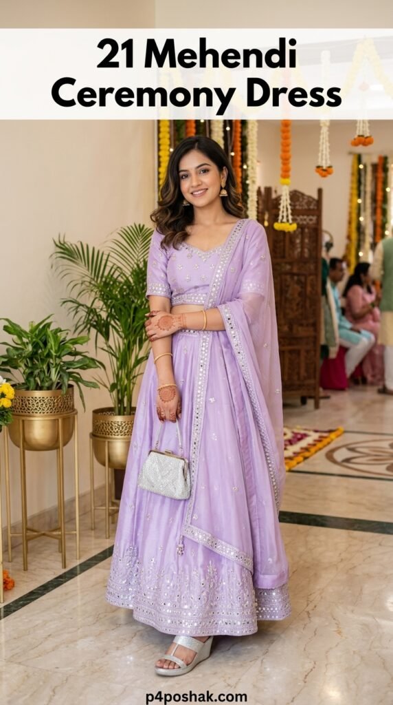 Mehendi Ceremony Dress for Guest