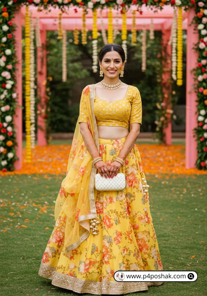 Haldi Ceremony Outfit for Bride