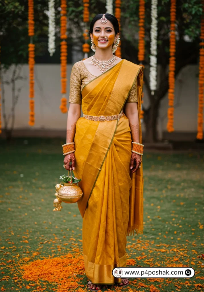 Haldi Ceremony Outfit for Bride
