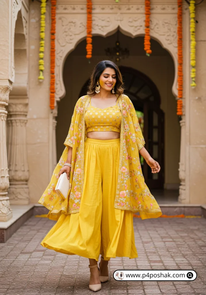 Haldi Ceremony Outfit for Bride