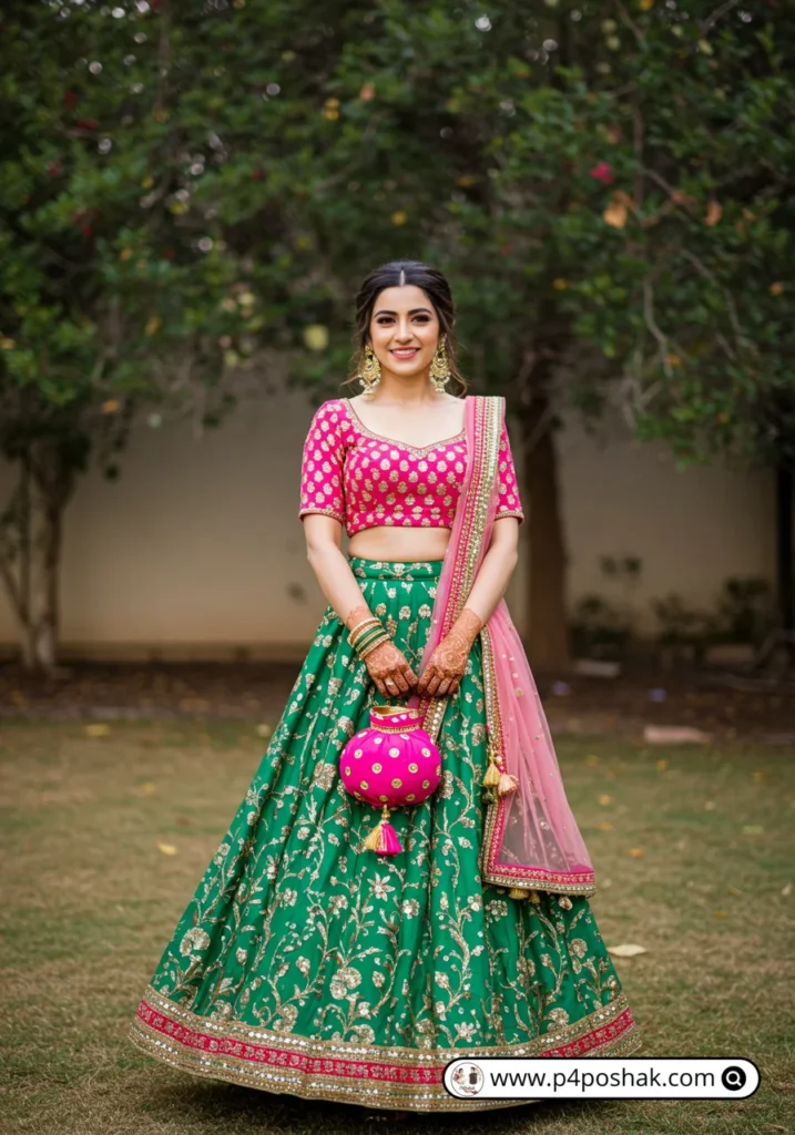 mehendi ceremony outfits for bride