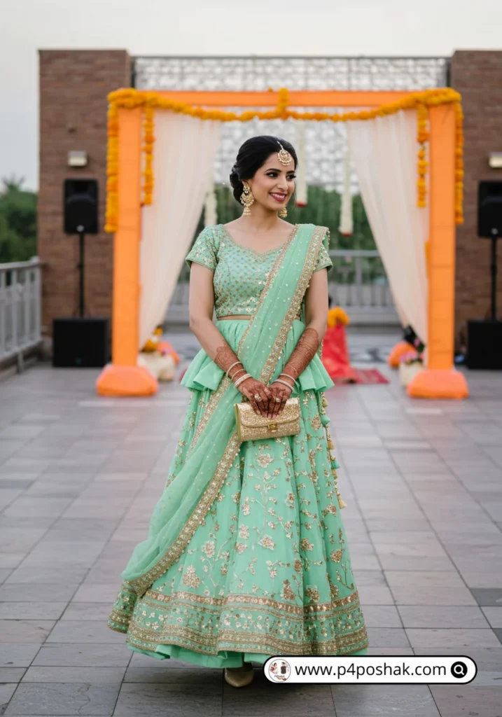 sangeet ceremony dress for bride