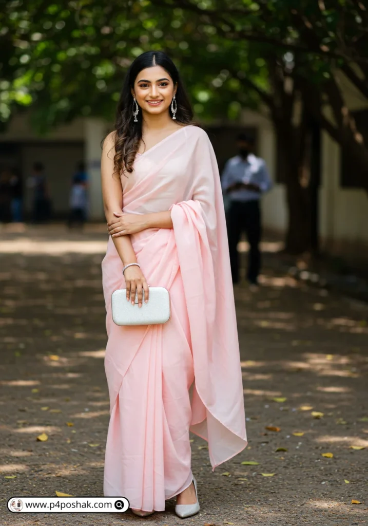 School Farewell Saree