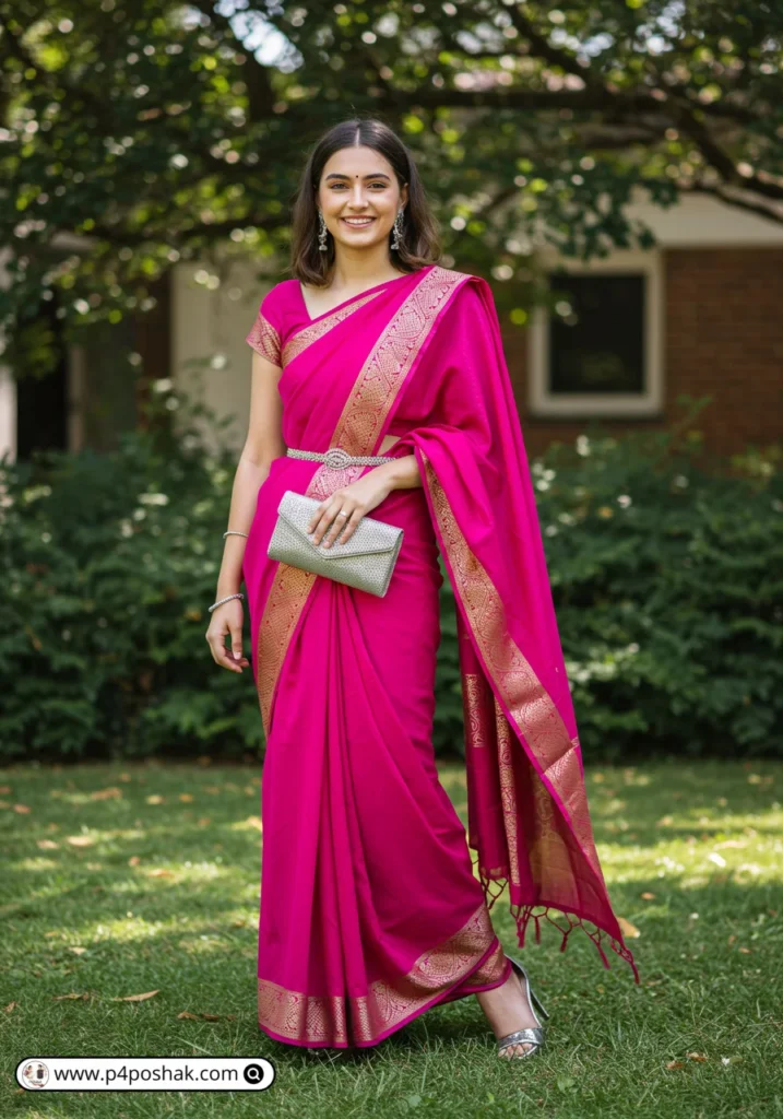 School Farewell Saree