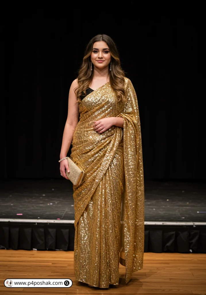 School Farewell Saree