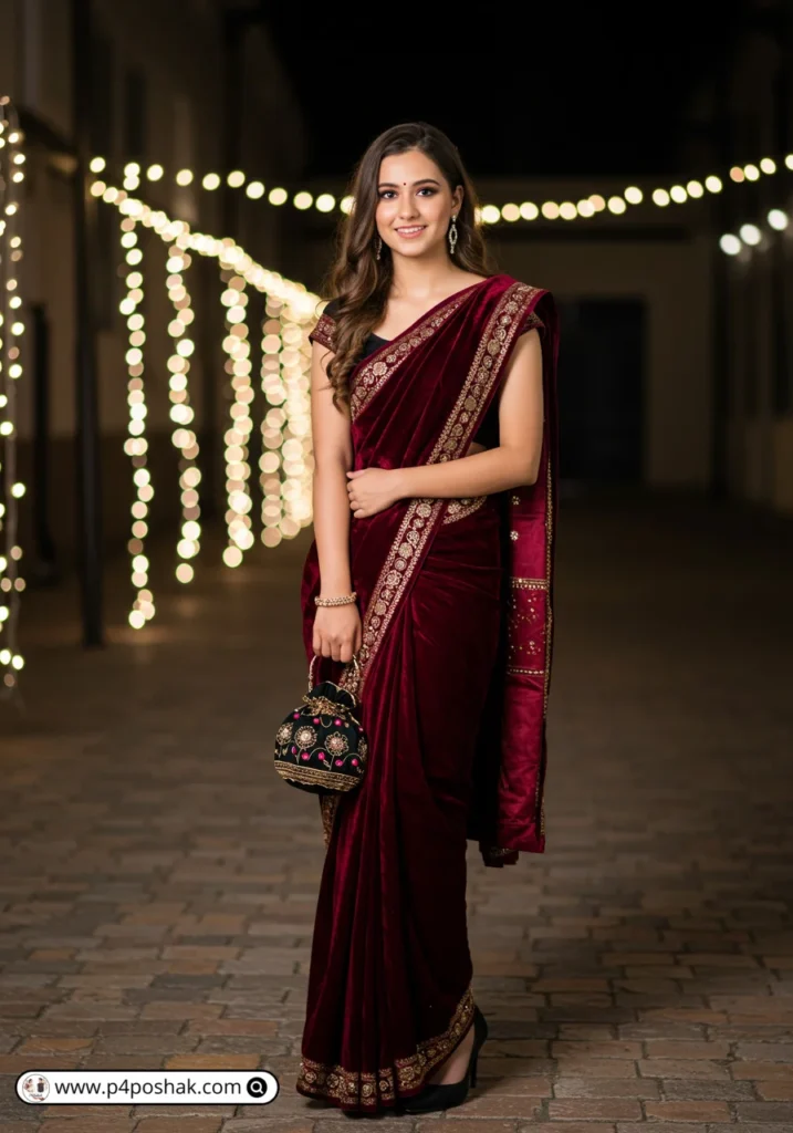 School Farewell Saree