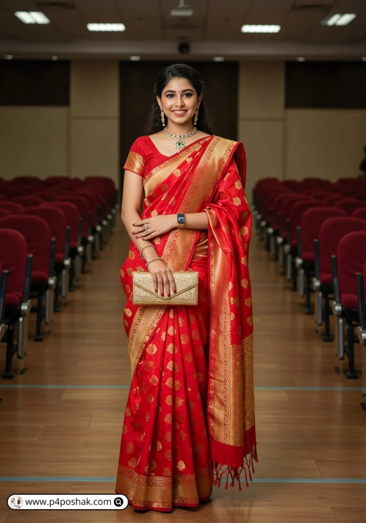 School Farewell Saree