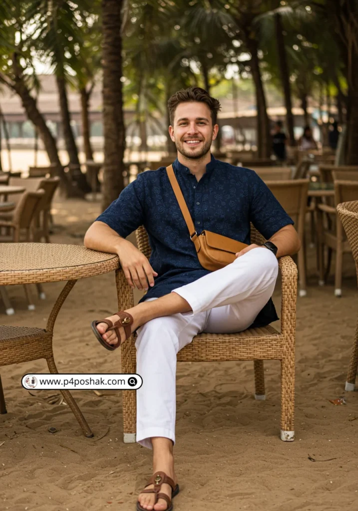 Chikankari Kurta for Mens