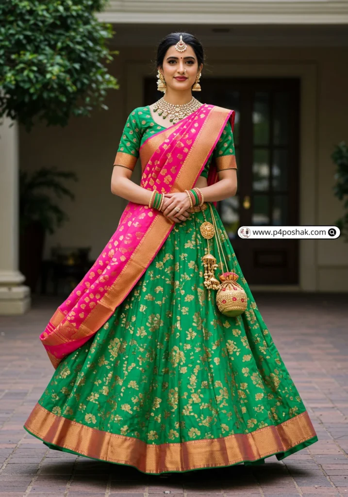 half saree