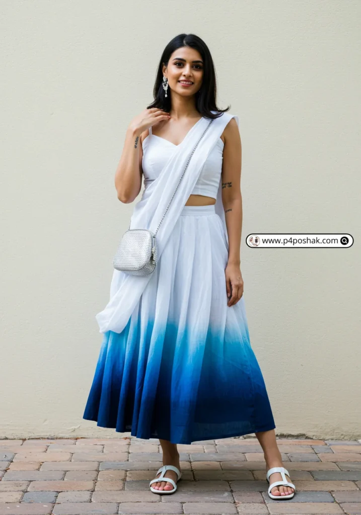 half saree
