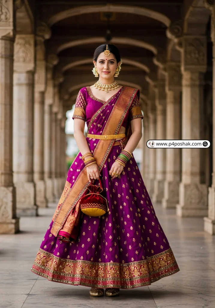 half saree