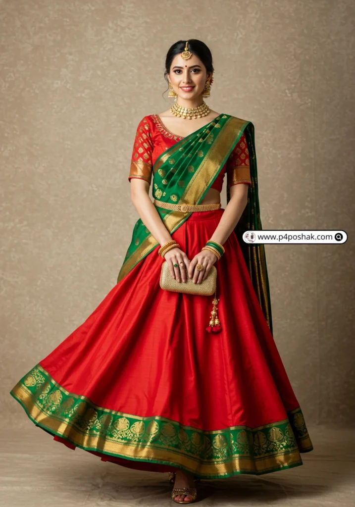 half saree