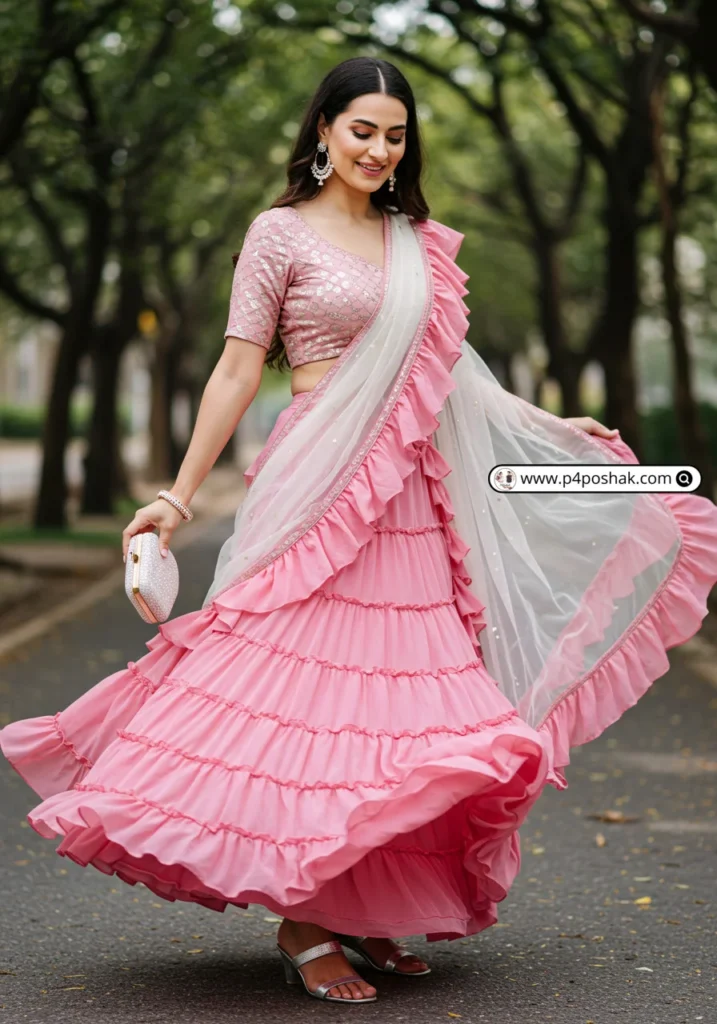 half saree