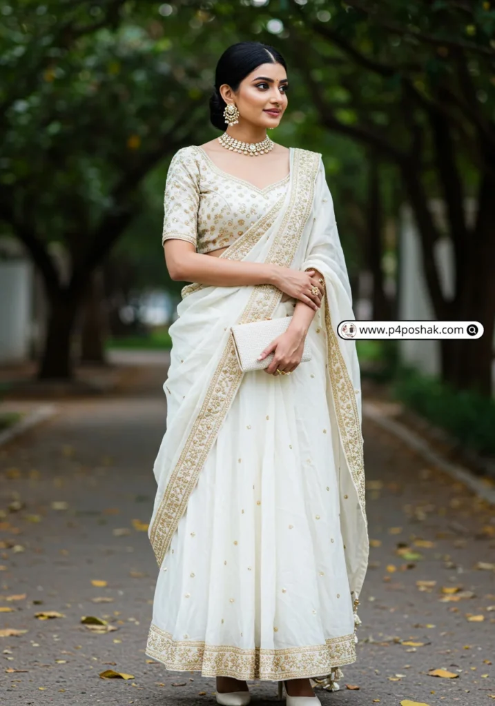 half saree