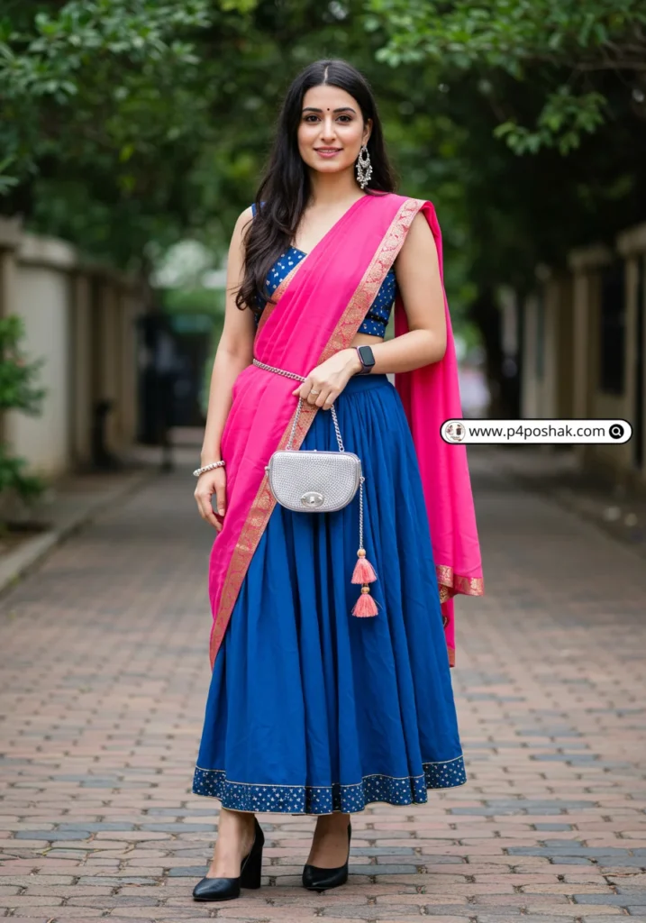 half saree