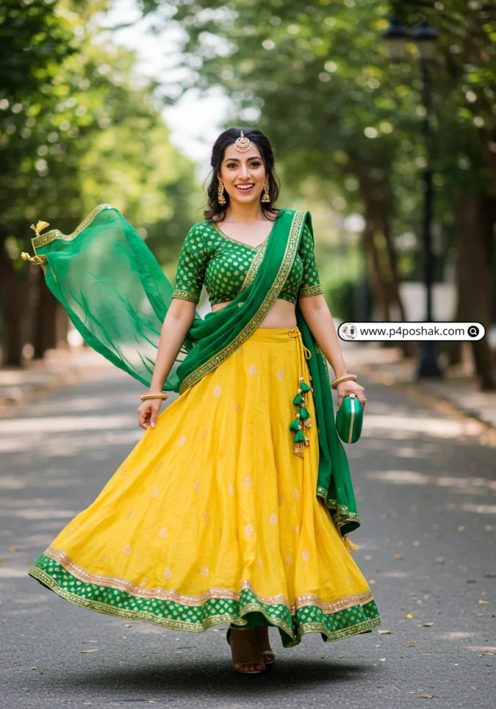 half saree