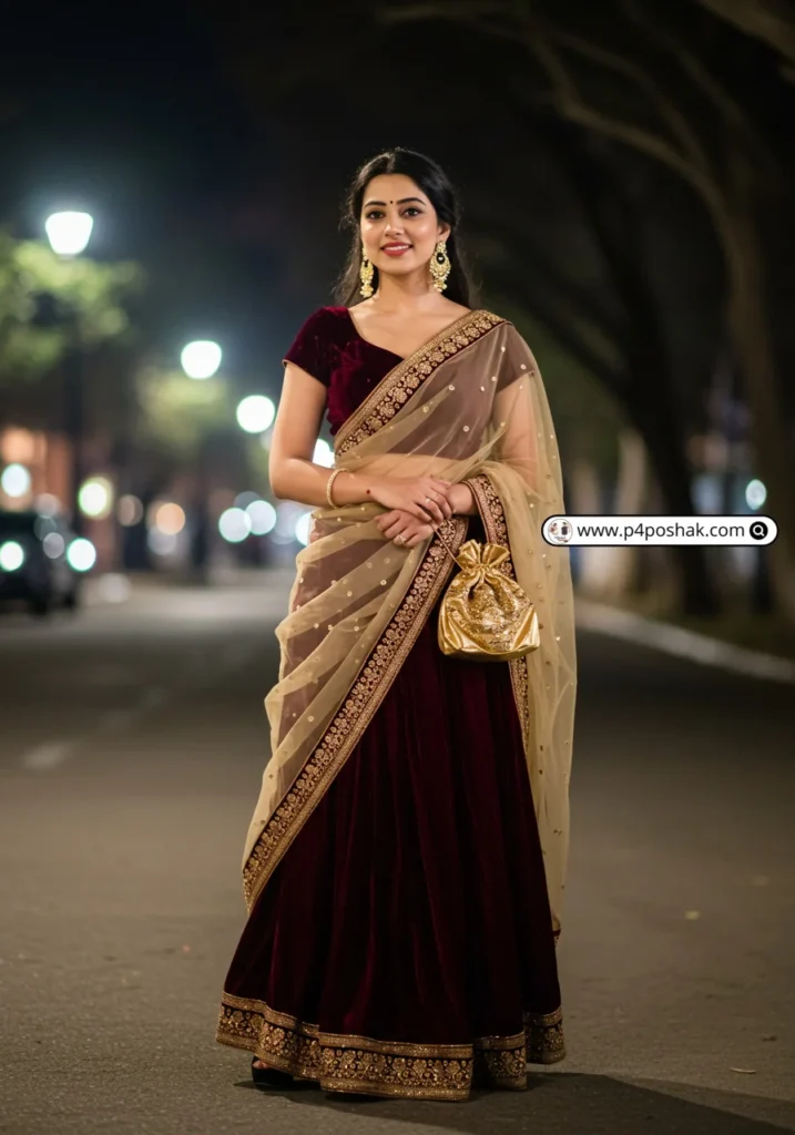 half saree