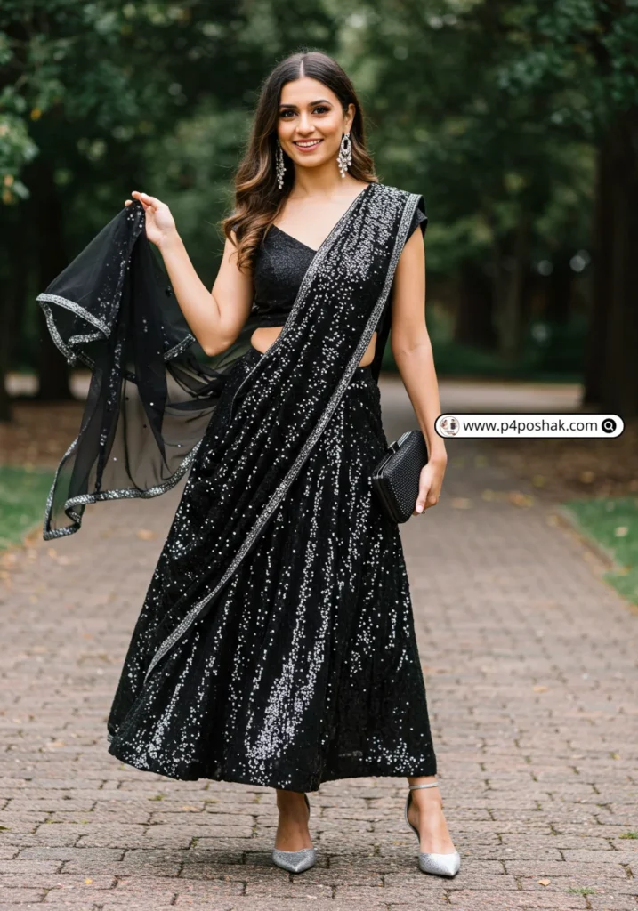 half saree