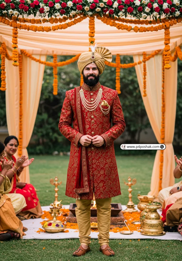 Sherwani for Indian Groom