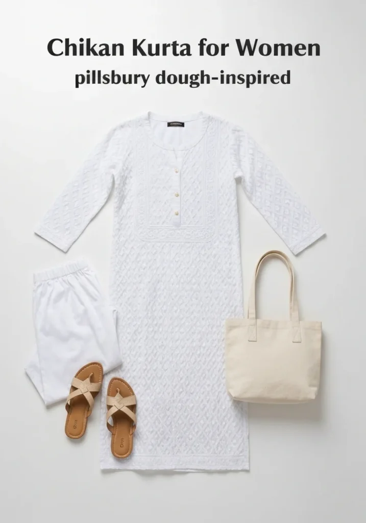 Chikan Kurta for Women