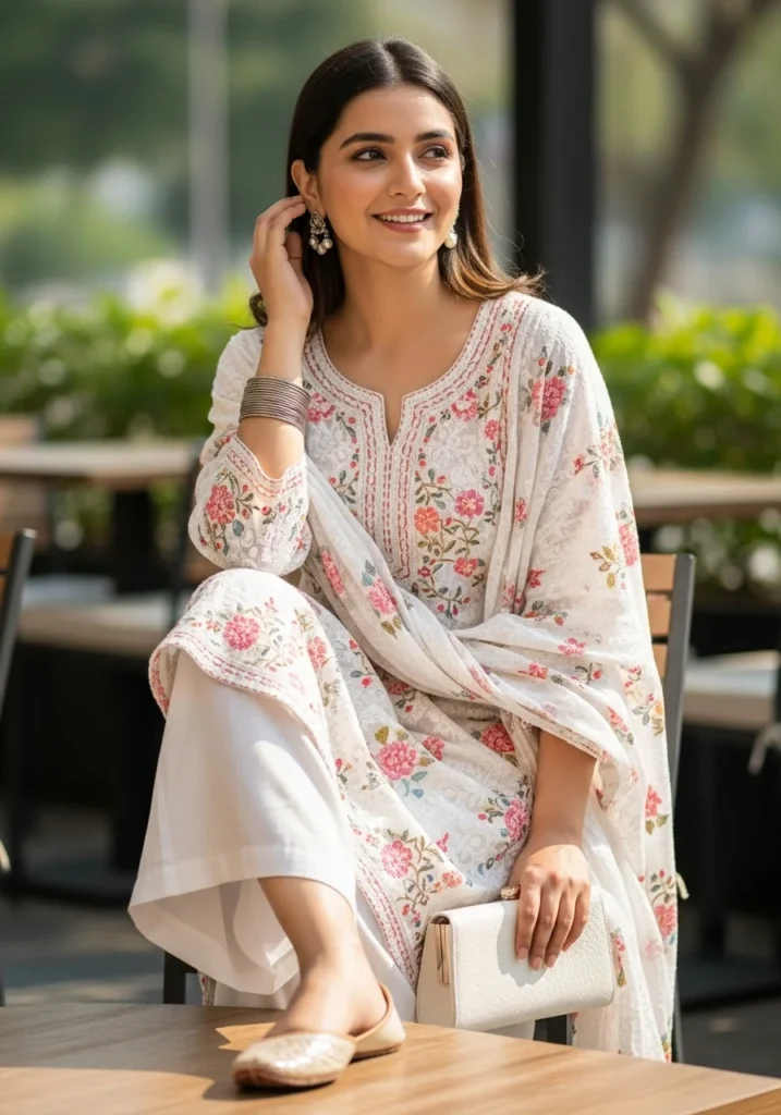 Chikankari Kurti for Women