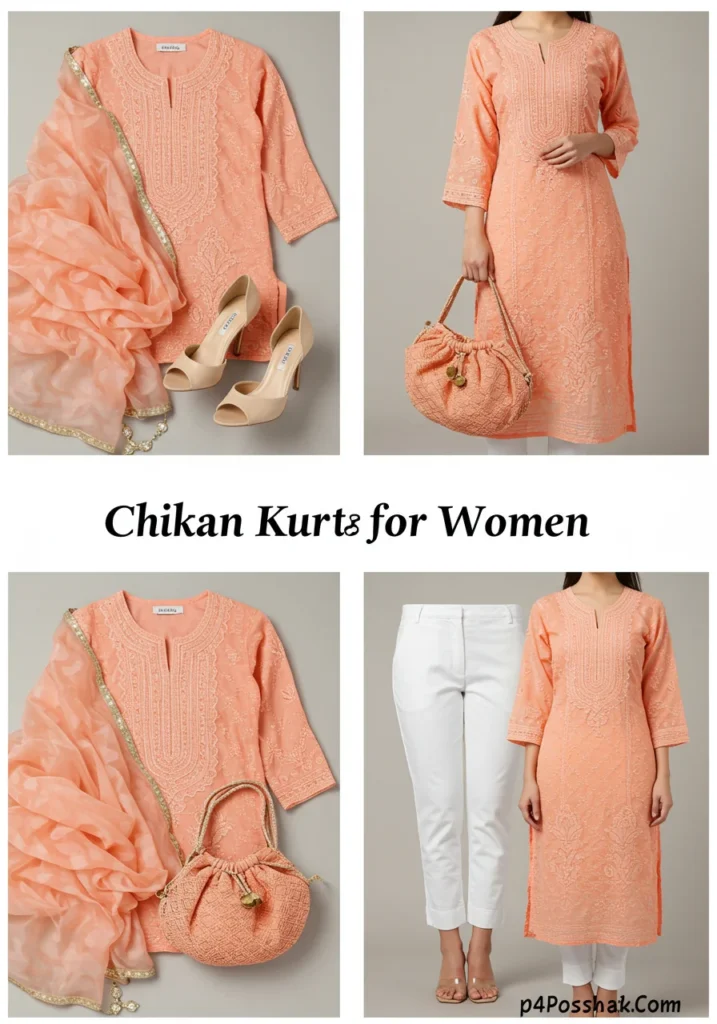 Chikan Kurta for Women