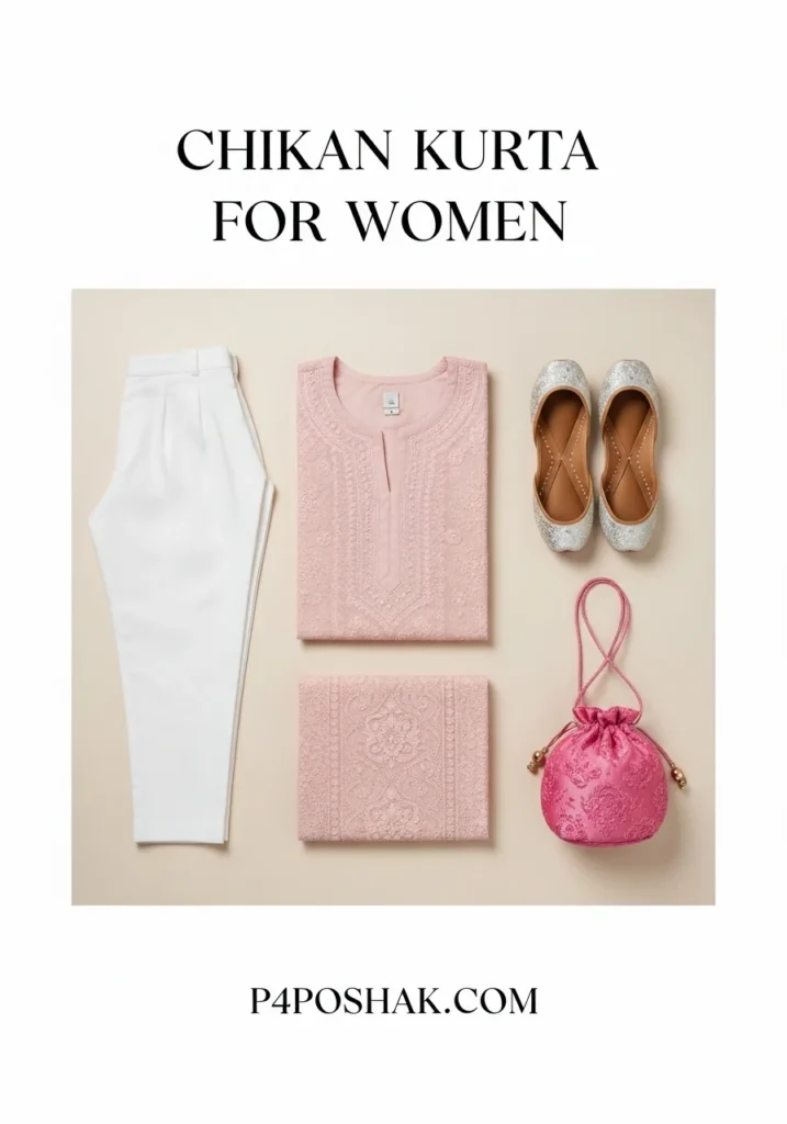 Chikan Kurta for Women