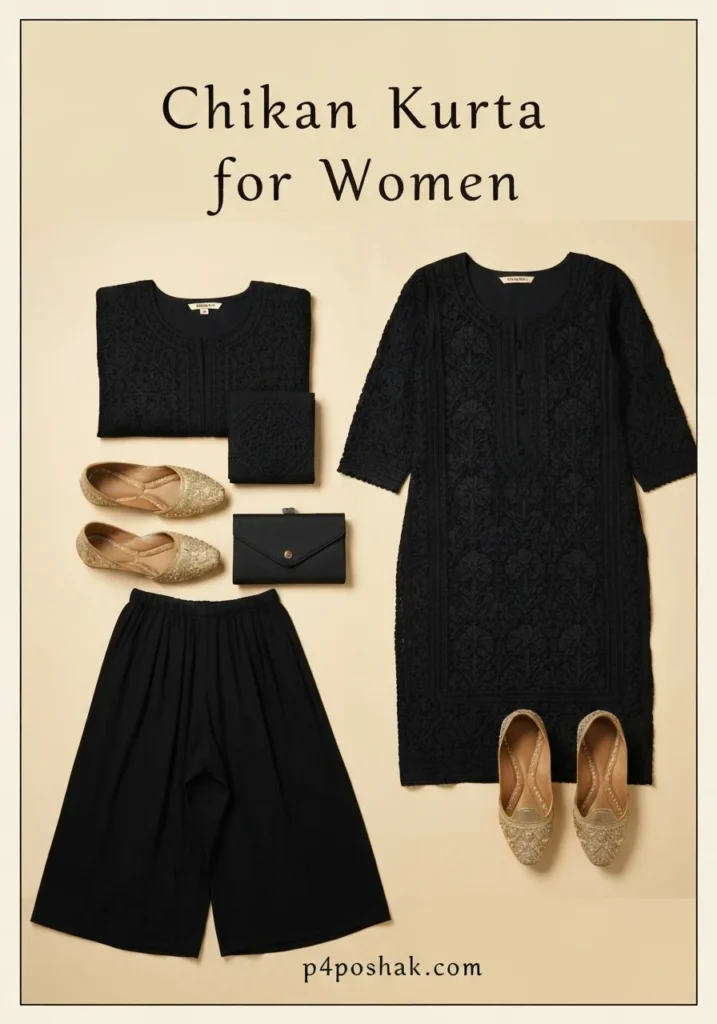Chikan Kurta for Women