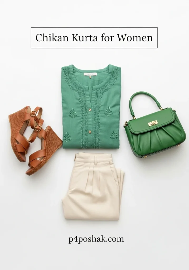 Chikan Kurta for Women