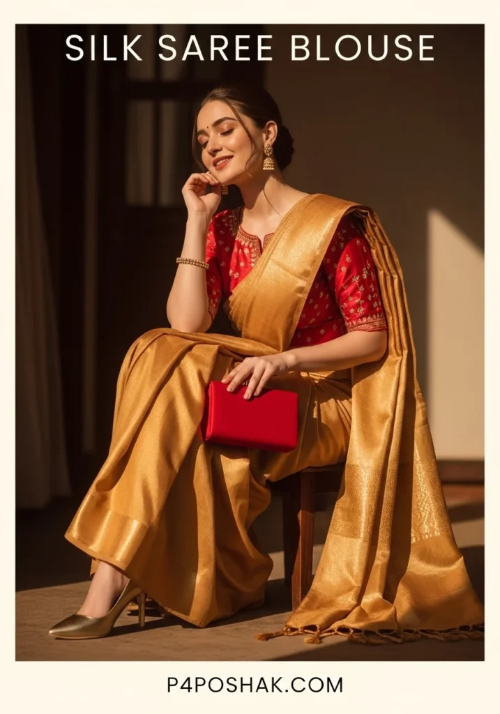 Silk Saree Blouse Designs