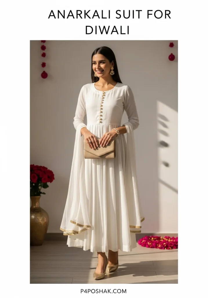 Anarkali Suit for Diwali