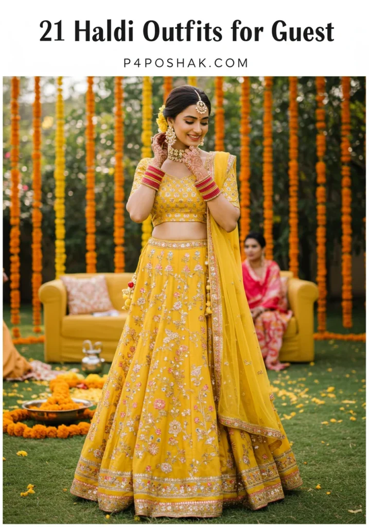 Haldi Outfits