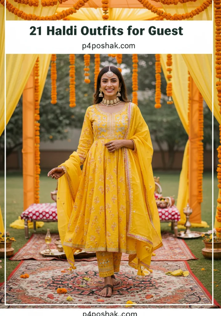 Haldi Outfits