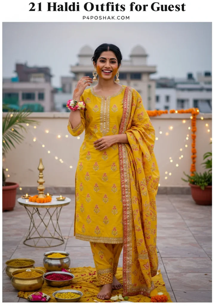 Haldi Outfits