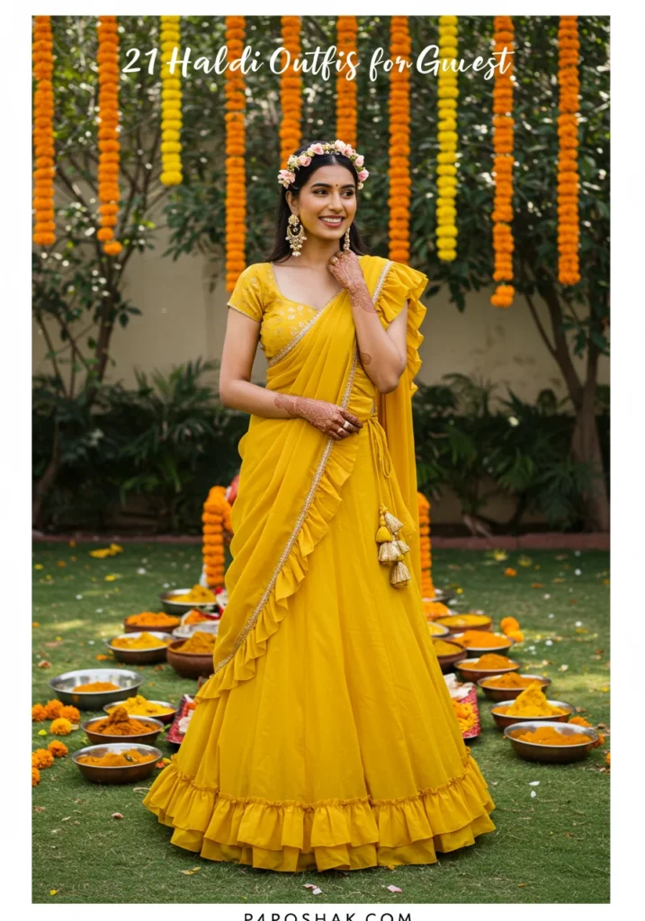 Haldi Outfits