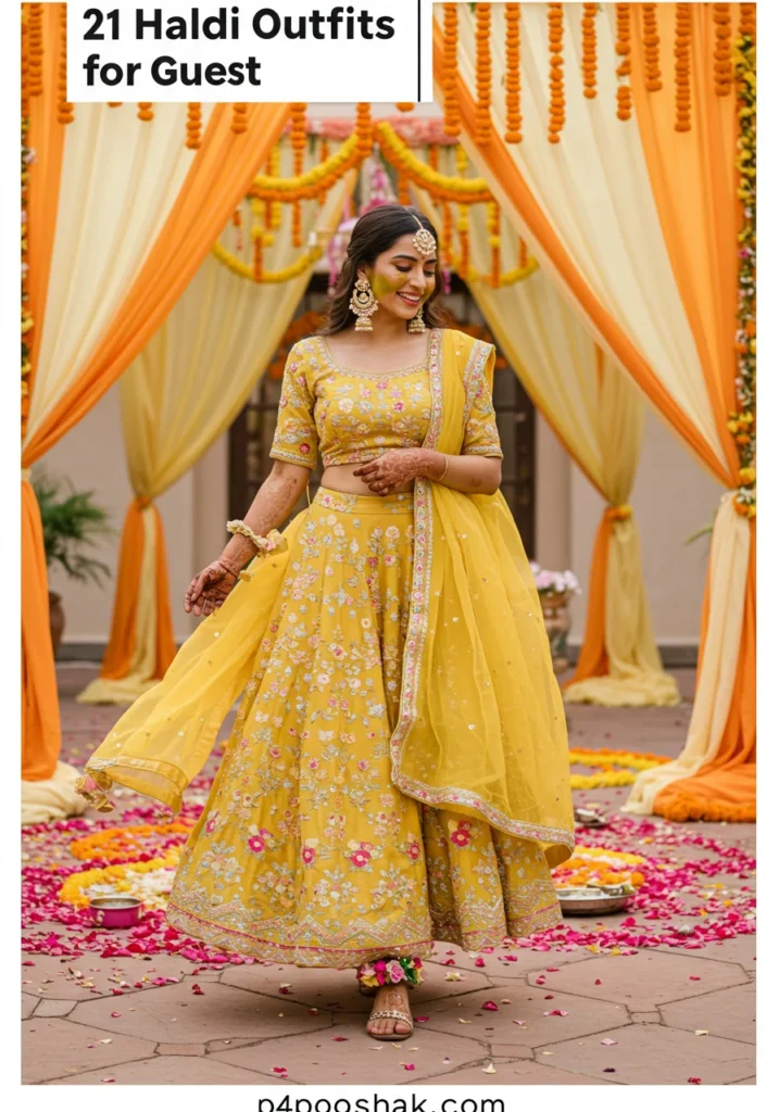 Haldi Outfits