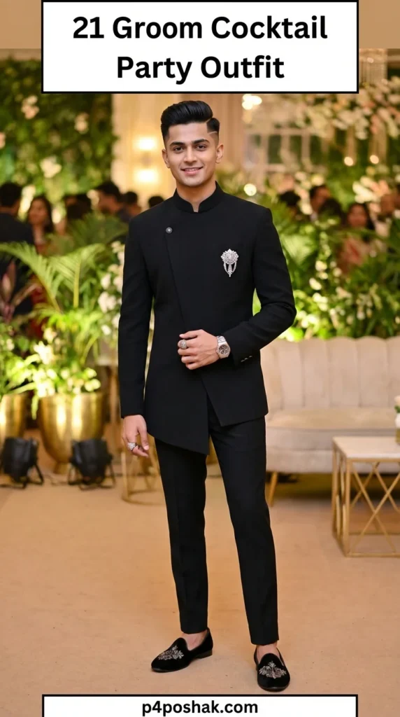 Cocktail Party Outfit for Groom