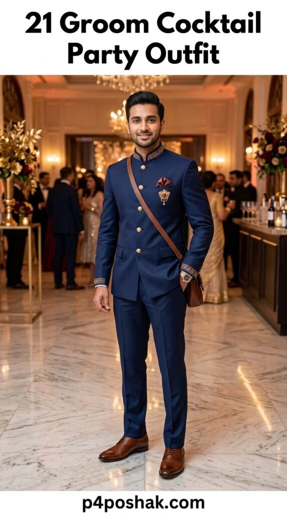 Cocktail Party Outfit for Groom