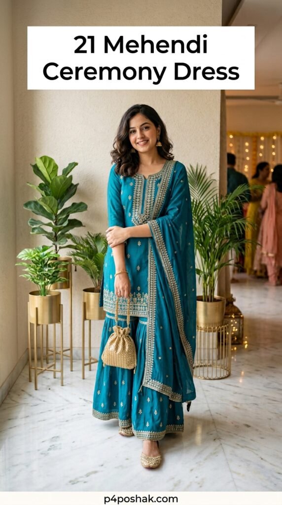 Mehendi Ceremony Dress for Guest