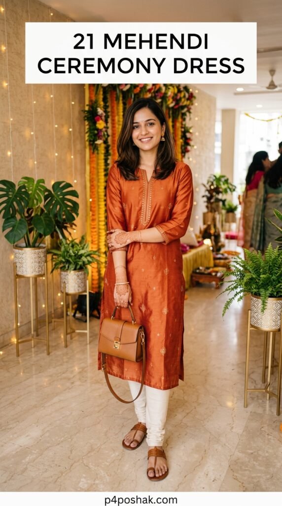 Mehendi Ceremony Dress for Guest