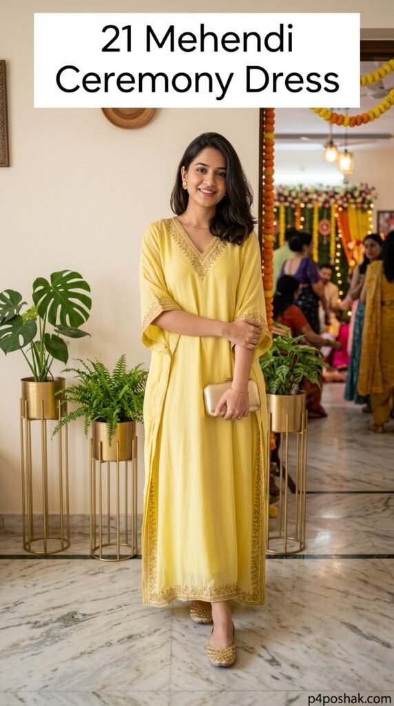 Mehendi Ceremony Dress for Guest