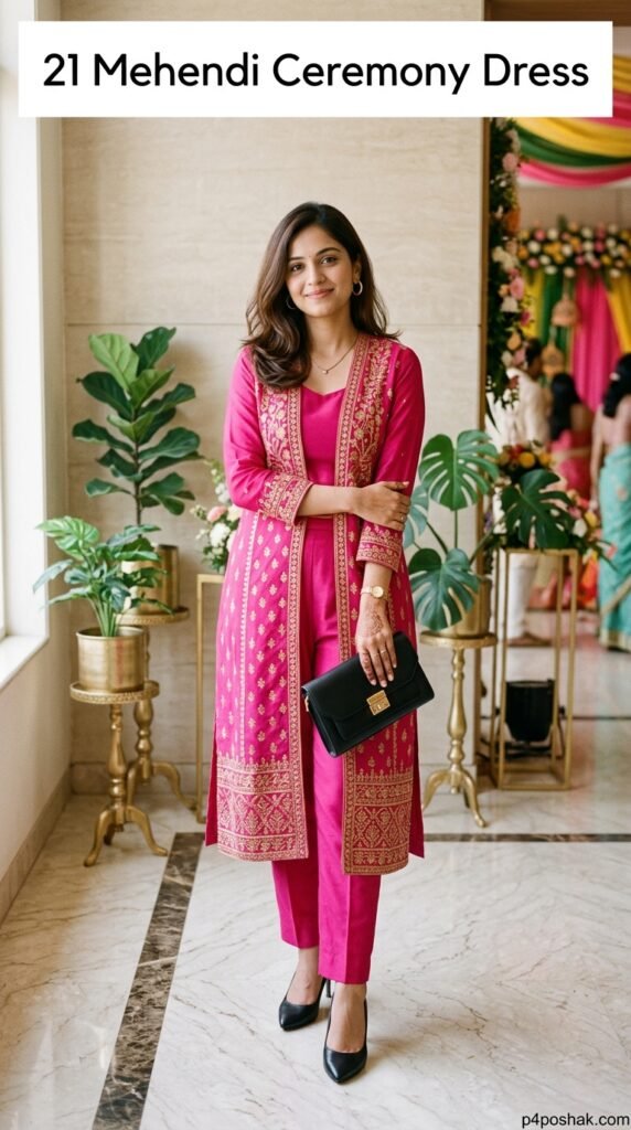 Mehendi Ceremony Dress for Guest