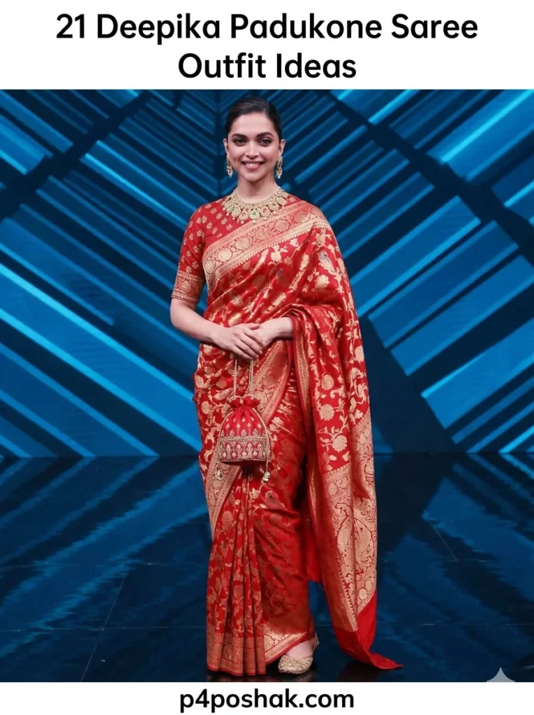 Deepika Padukone Saree