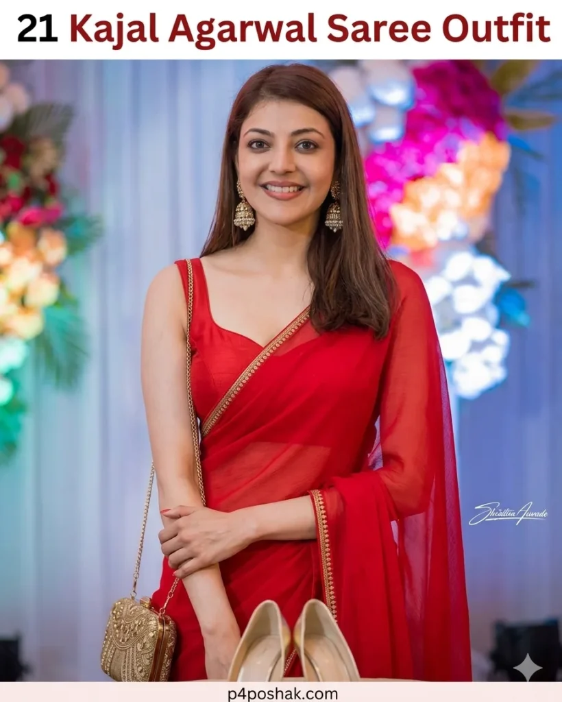 Kajal Agarwal Saree