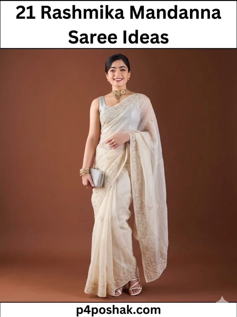 Rashmika Mandanna Saree