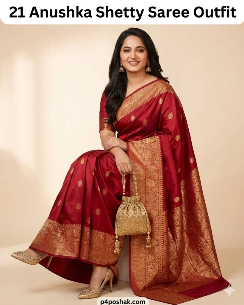 Anushka Shetty Saree