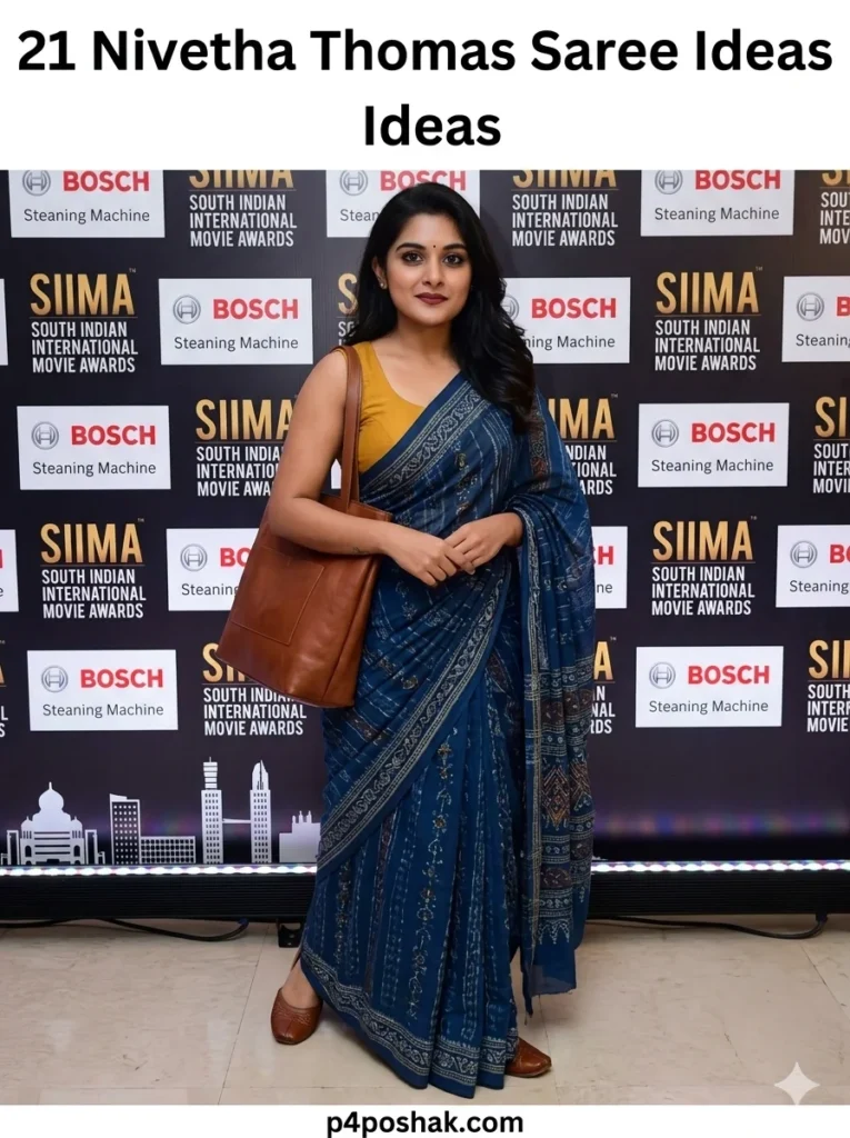 Nivetha Thomas Saree